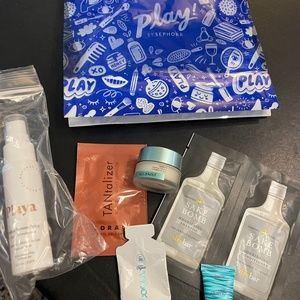 Sephora Play! 7 piece set samples and travel sizes